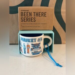 NWT Starbucks Phuket Thailand Been There Series You Are Here Ornament Mug. 2 Oz